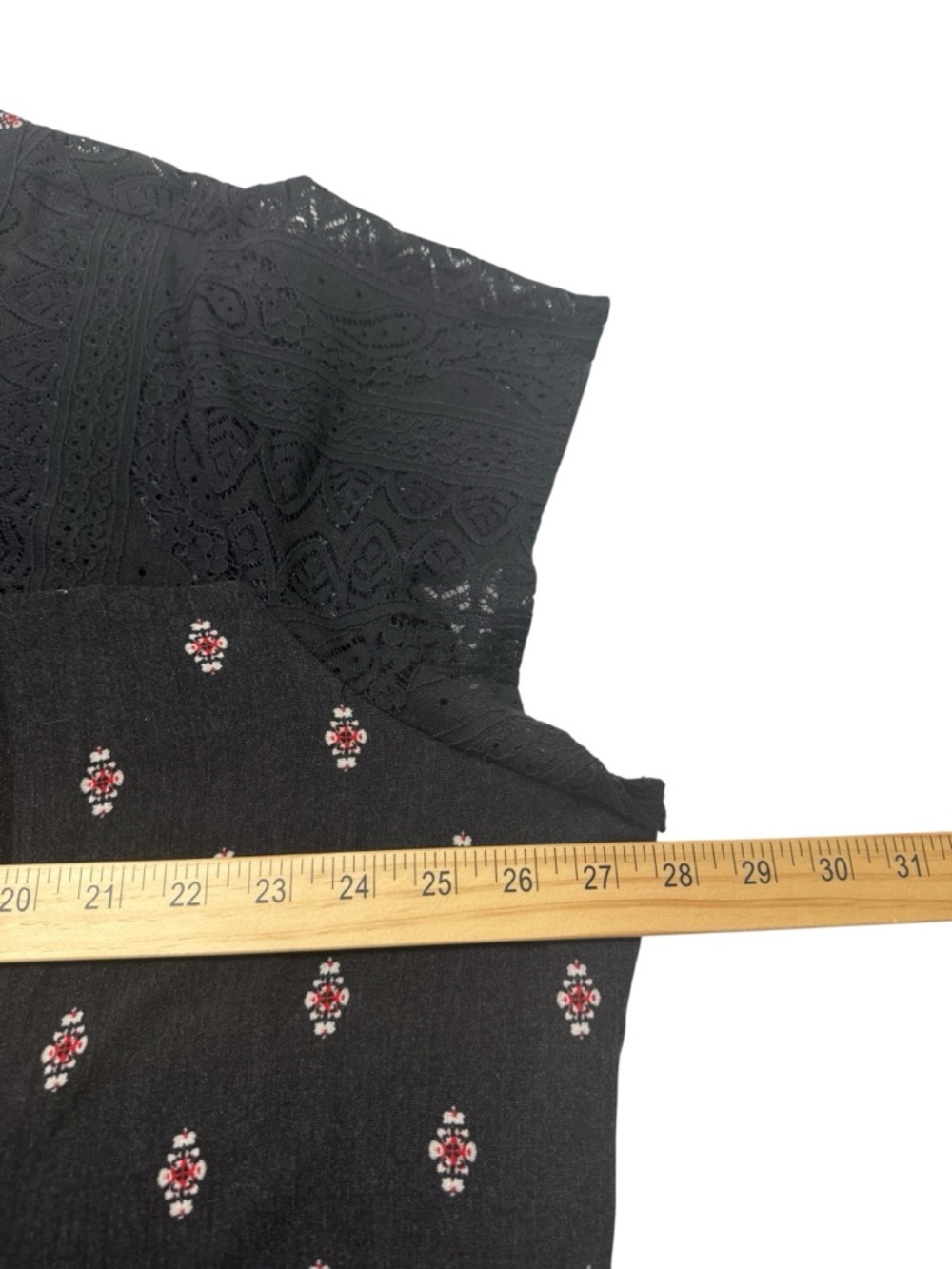 Torrid Black Gauze Mini Dress - Picture 9 of 9
